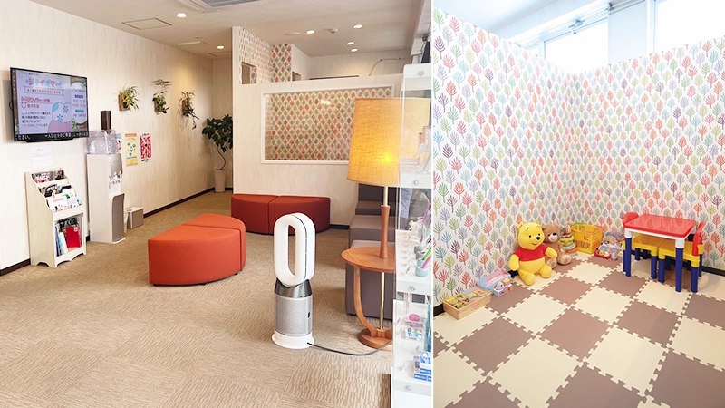 バリアフリー、キッズルーム